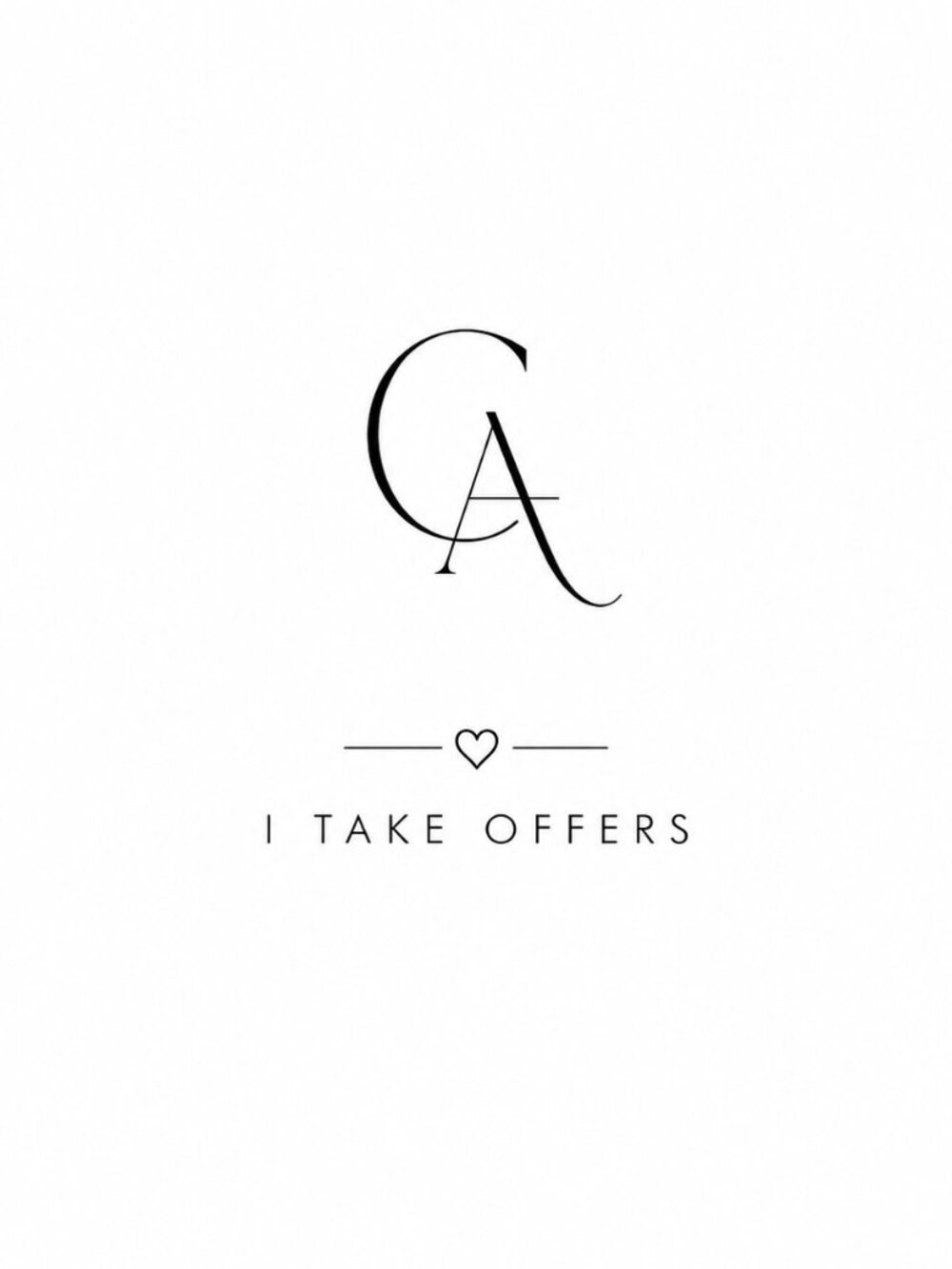 I Take Offers!